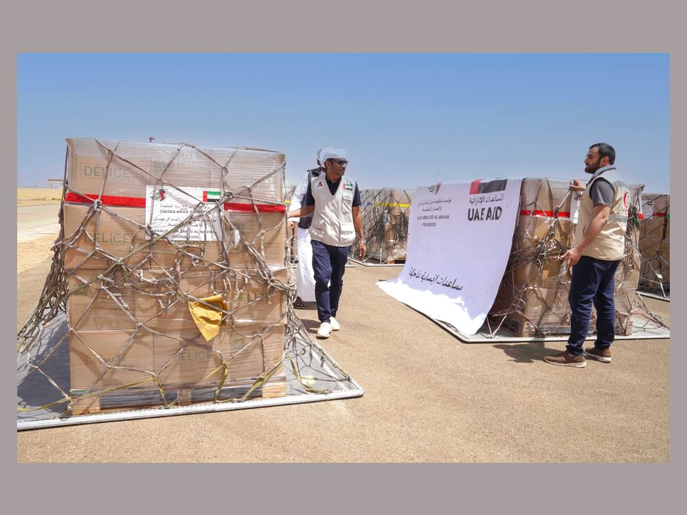 UAE sends 172 tonnes of Ramadan baskets, 500 relief bags to Chad