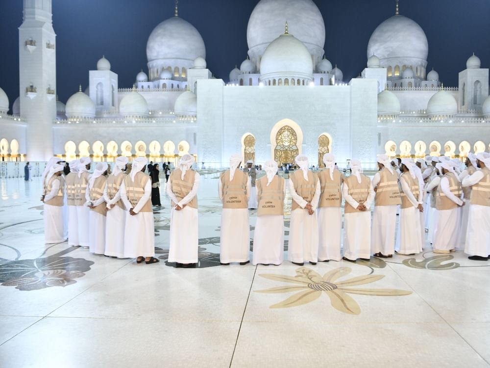 مركز جامع الشيخ زايد الكبير في أبوظبي يستعد لاستقبال ضيوفه خلال شهر رمضان 