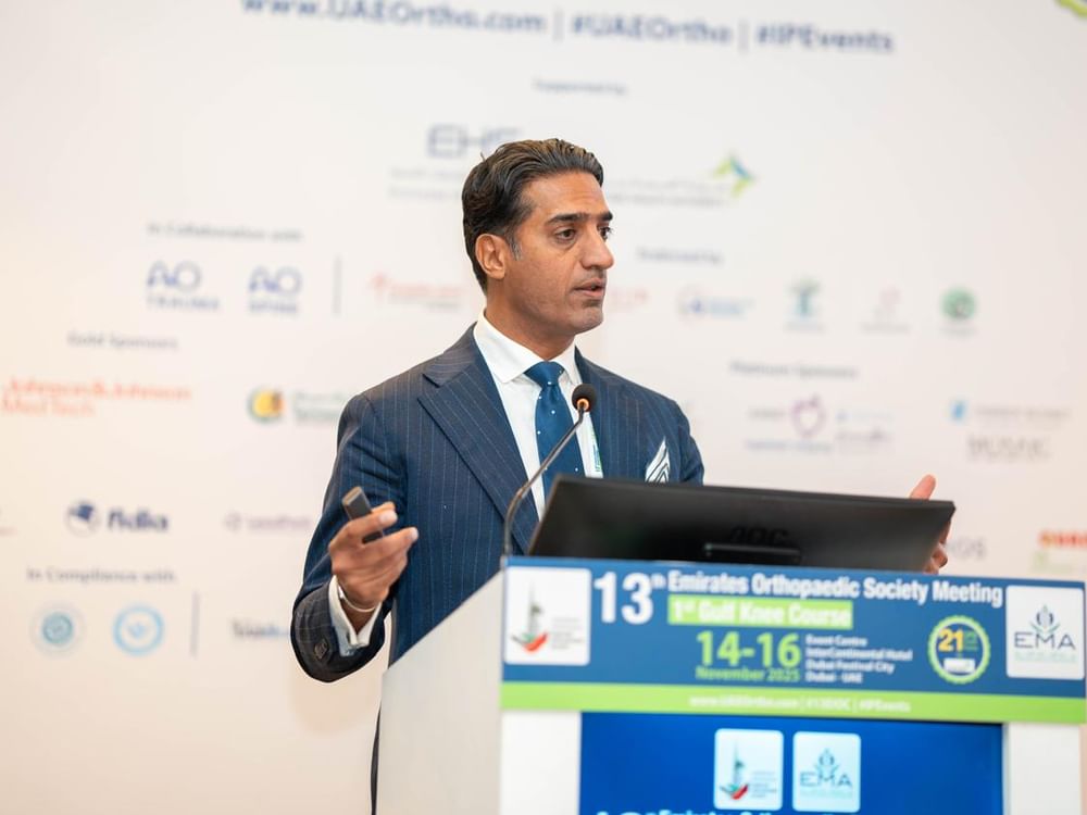 2,500 knee replacements, 1,000 hip replacements performed annually in UAE:  Emirates Orthopaedic Association