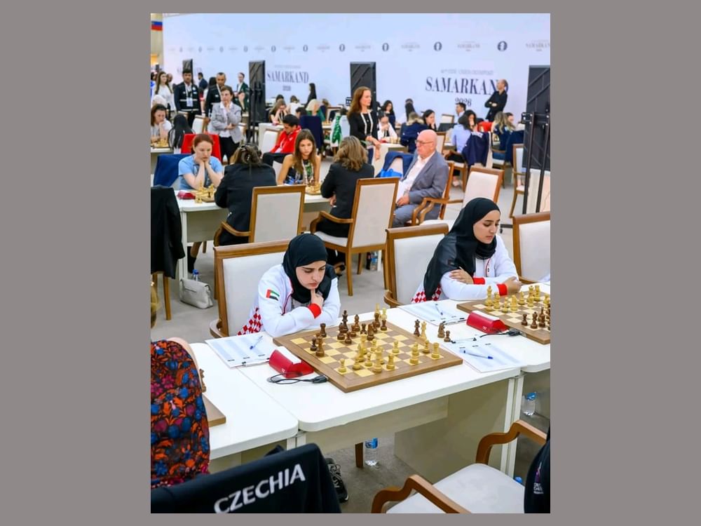 فوز منتخبي الرجال والسيدات في أولمبياد الشطرنج بسمرقند