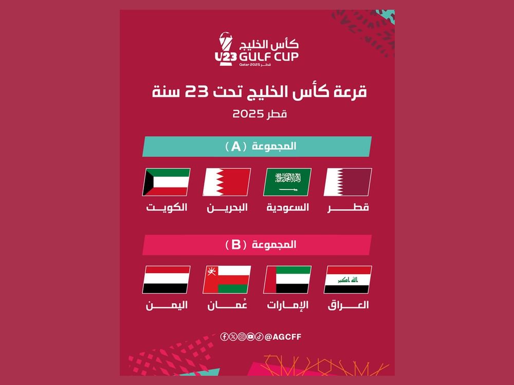 المنتخب الأولمبي في المجموعة الـ2 لبطولة كأس الخليج لكرة القدم