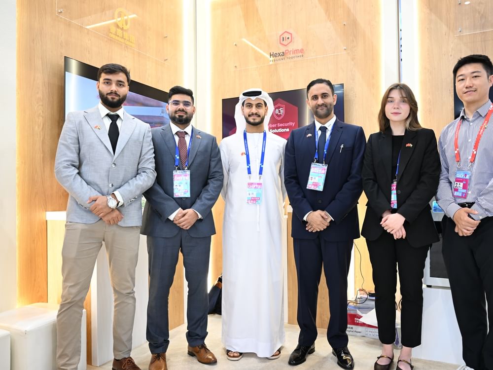 منصة إماراتية متخصصة بالأمن السيبراني تجذب زوار " معرض التجارة الرقمية"