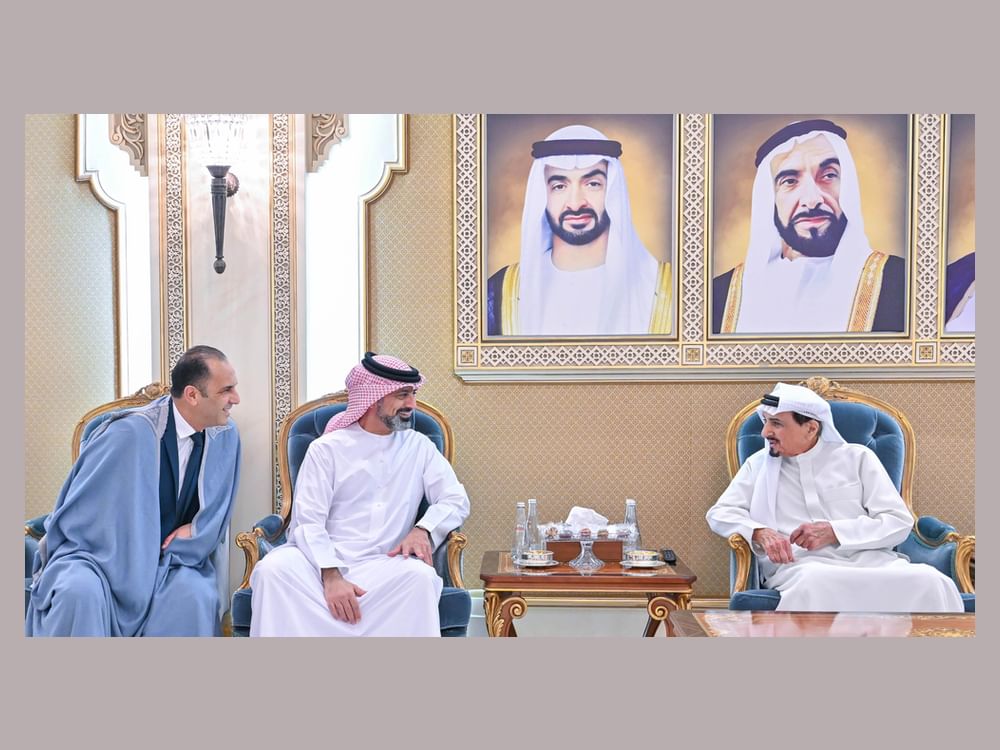 Ajman Ruler, Crown Prince receive Ramadan well-wishers