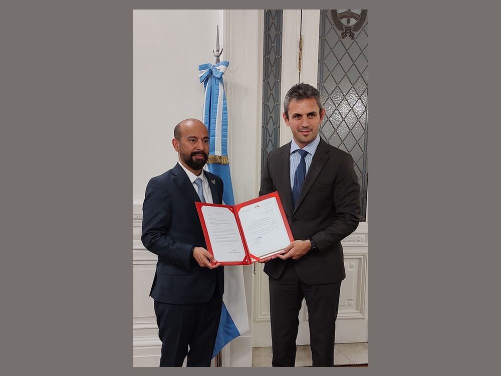 UAE Ambassador conveys congratulatory letter from FNC Speaker to Argentina’s President of Chamber of Deputies