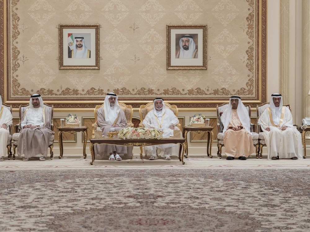 Governante de Sharjah continua recebendo cumprimentos de Eid Al-Fitr