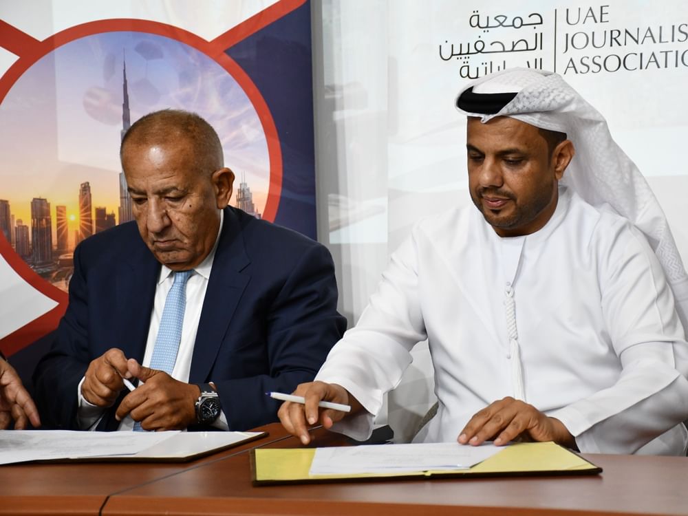 تعاون بين "المنظمة العربية لدعم المواهب" و"الاتحاد العربي للسياحة الرياضية"