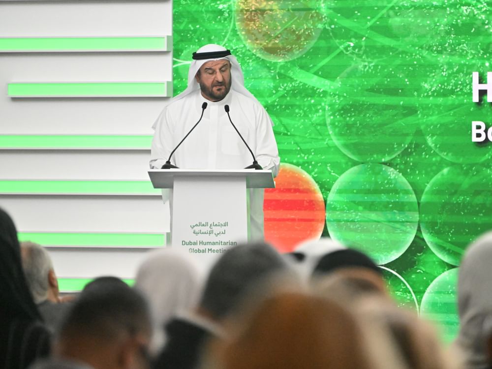 عبدالله الشيباني :  "دبي الإنسانية" تؤكد تعزيز خدمة العمل الإغاثي العالمي المبتكر 