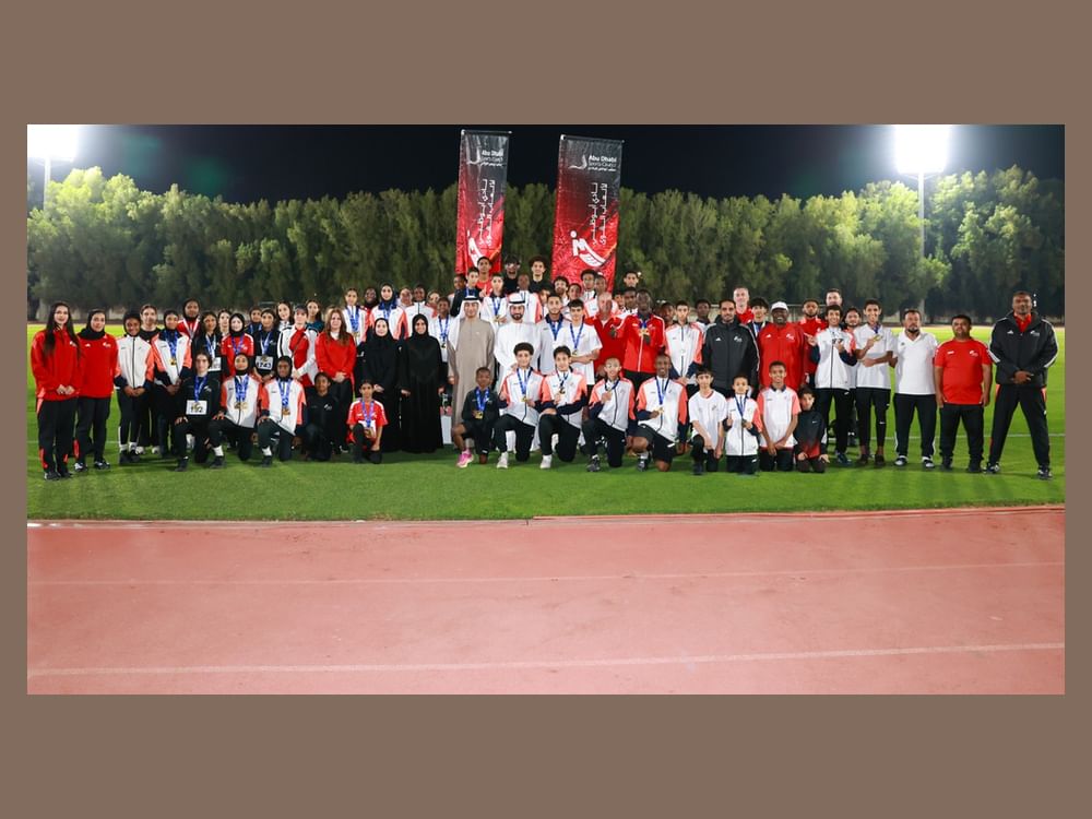 "أبوظبي لألعاب القوى" يعلن حصاد رحلته مع الإنجازات بمناسبة مرور 4 مواسم على تأسيسه
