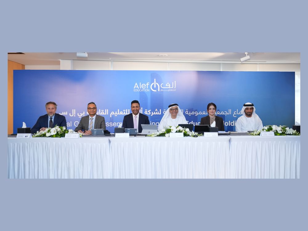 Alef Education shareholders approve AED402.8 million cash dividend for 2024