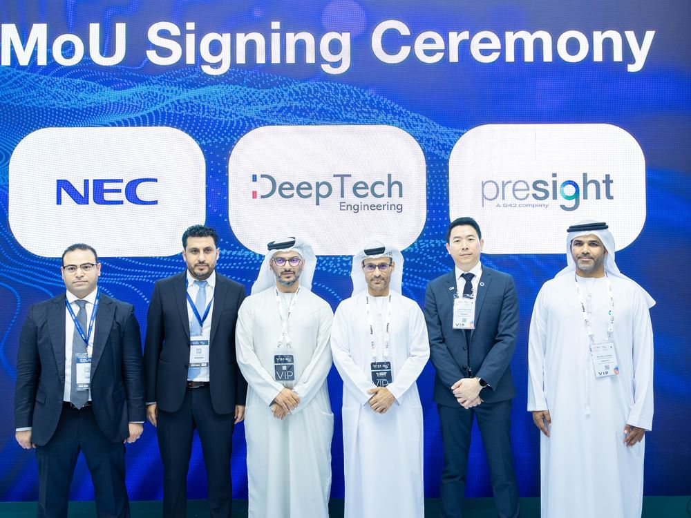 Presight signs MoUs with NEC and DeepTech Engineering to add AI-enabled flood, earthquake monitoring