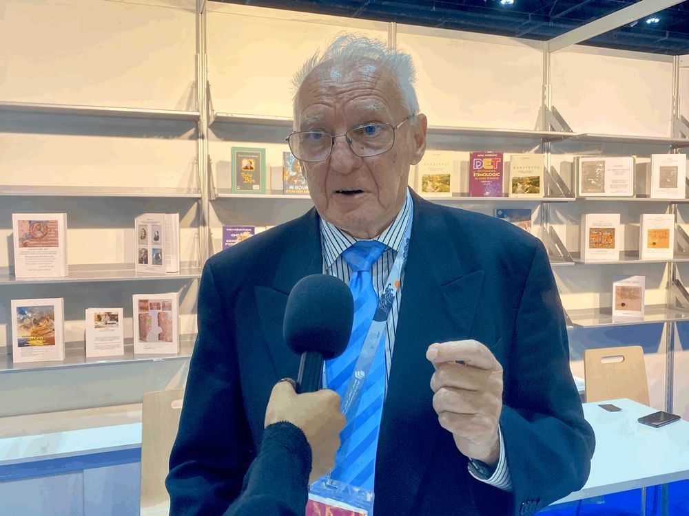 Romanian linguist unveils rare treasures at Abu Dhabi International Book Fair