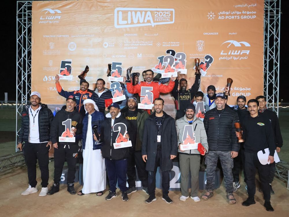 UAE dominates top spots in Drag Race at Liwa Festival