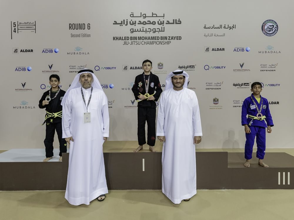 بني ياس يتصدر اليوم الـ2 من الجولة الـ6 لبطولة خالد بن محمد بن زايد للجوجيتسو