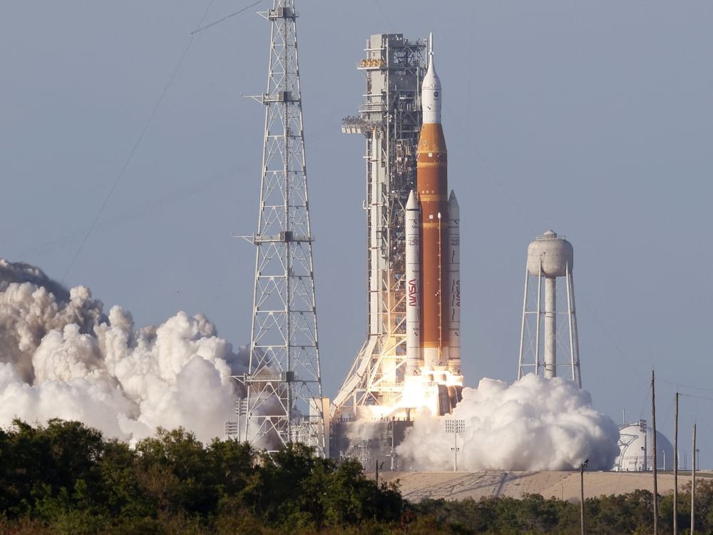Nasa launches first crewed lunar mission in over 50 years