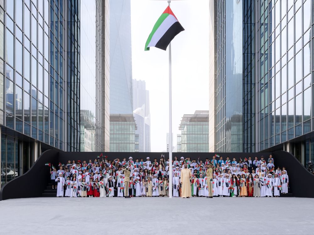 Mohammed bin Rashid attends UAE Flag Day celebration at DIFC