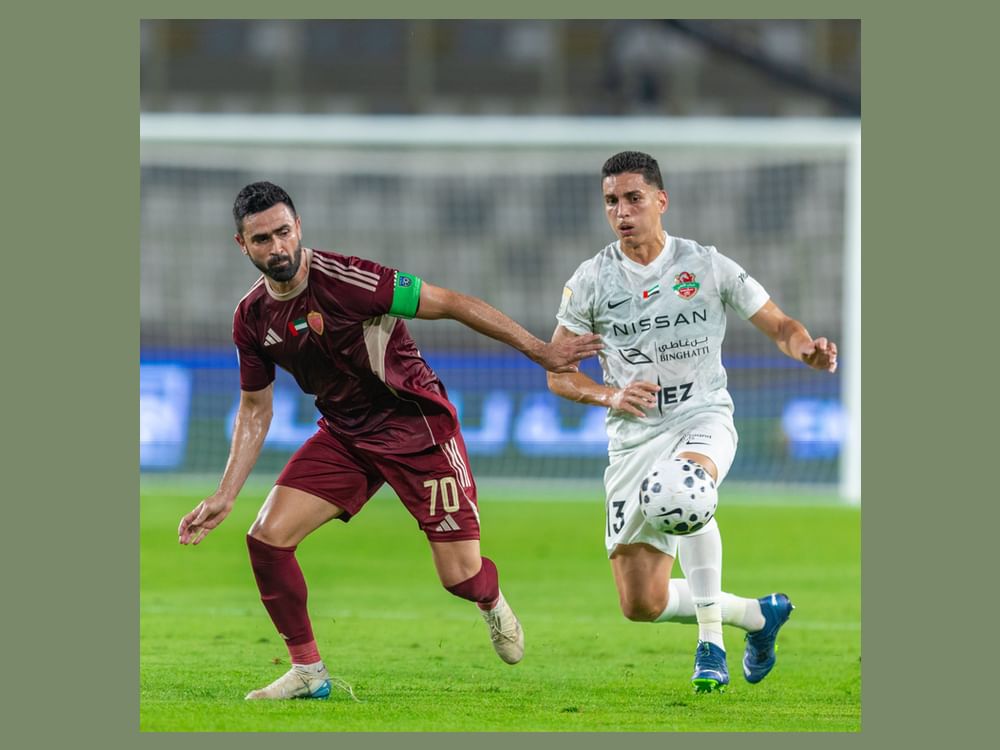 تعادل الوحدة وشباب الأهلي في دوري أدنوك للمحترفين