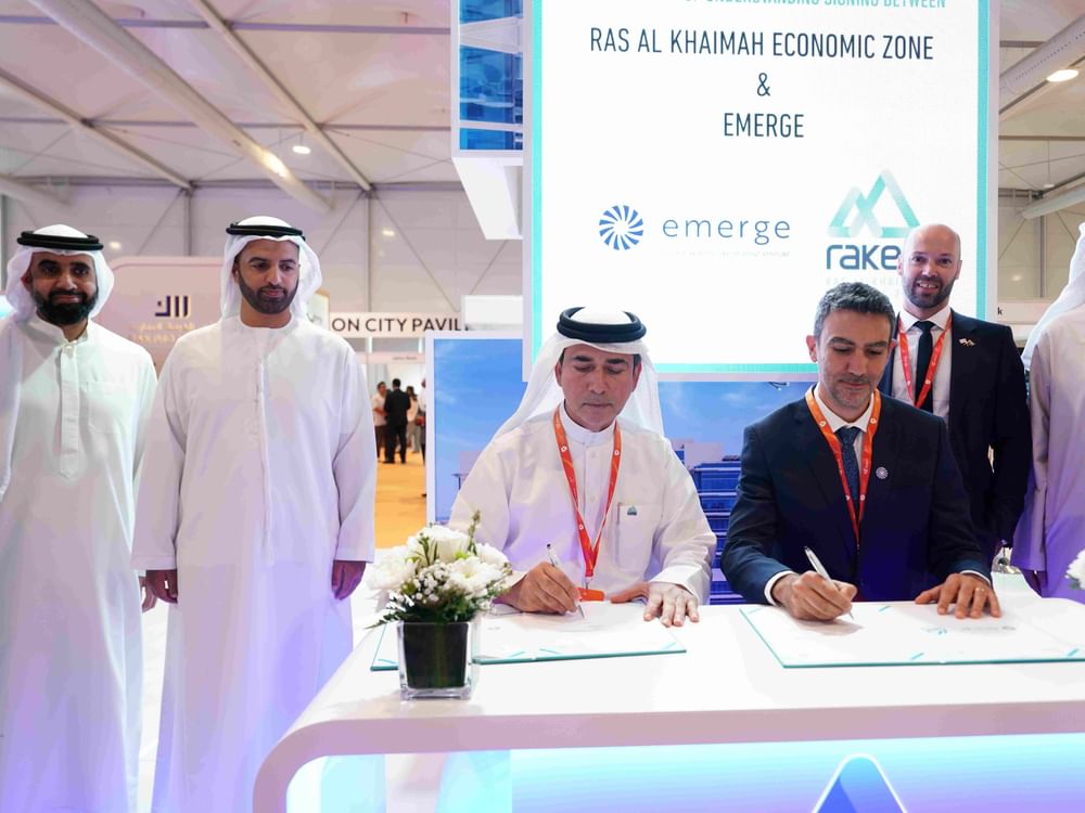 RAKEZ, Emerge join forces to advance clean energy solutions in Ras Al Khaimah
