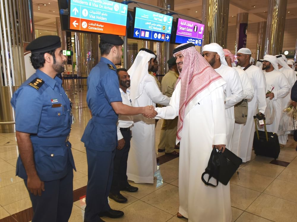جمارك دبي تعلن عن تسهيلات خاصة للحجاج العائدين من الأراضي المقدسة