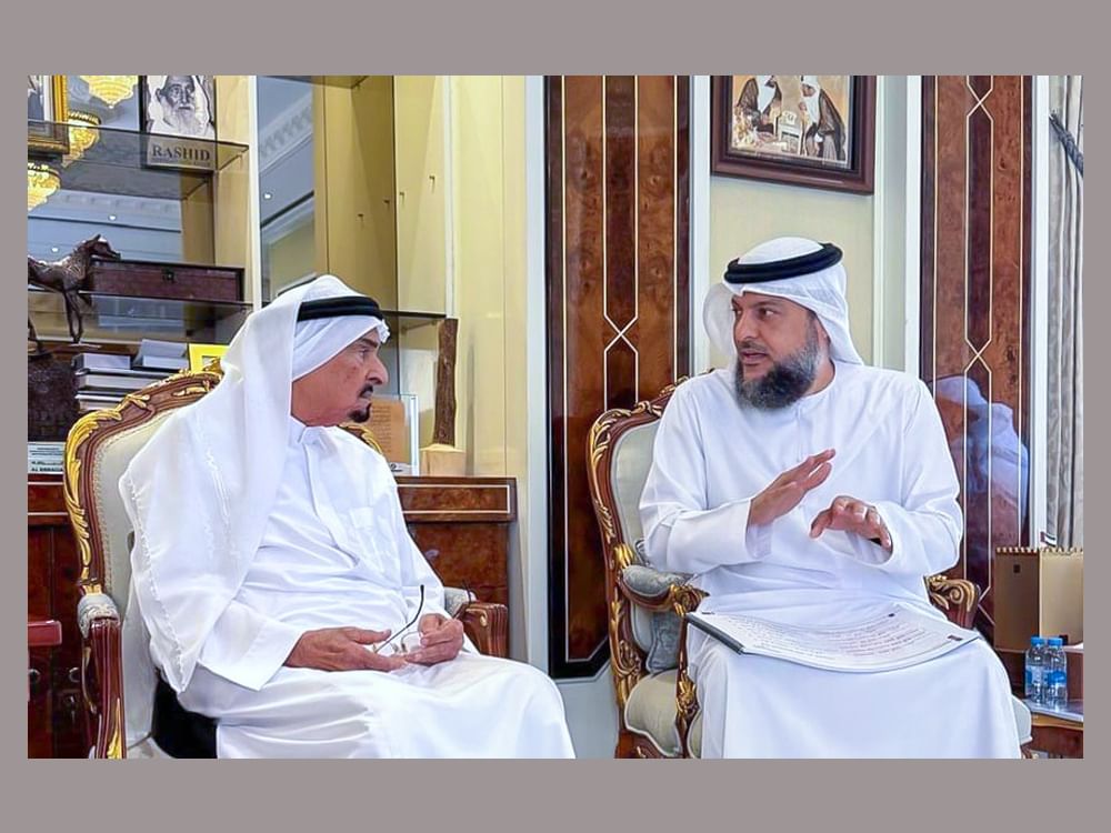 حاكم عجمان يوجه هيئة الأعمال الخيرية العالمية بتكثيف العمل الإنساني في سوريا