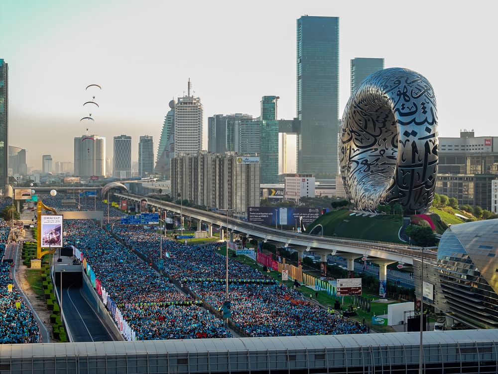 Over 300,000 athletes descend on Sheikh Zayed Road for Dubai Run 2025