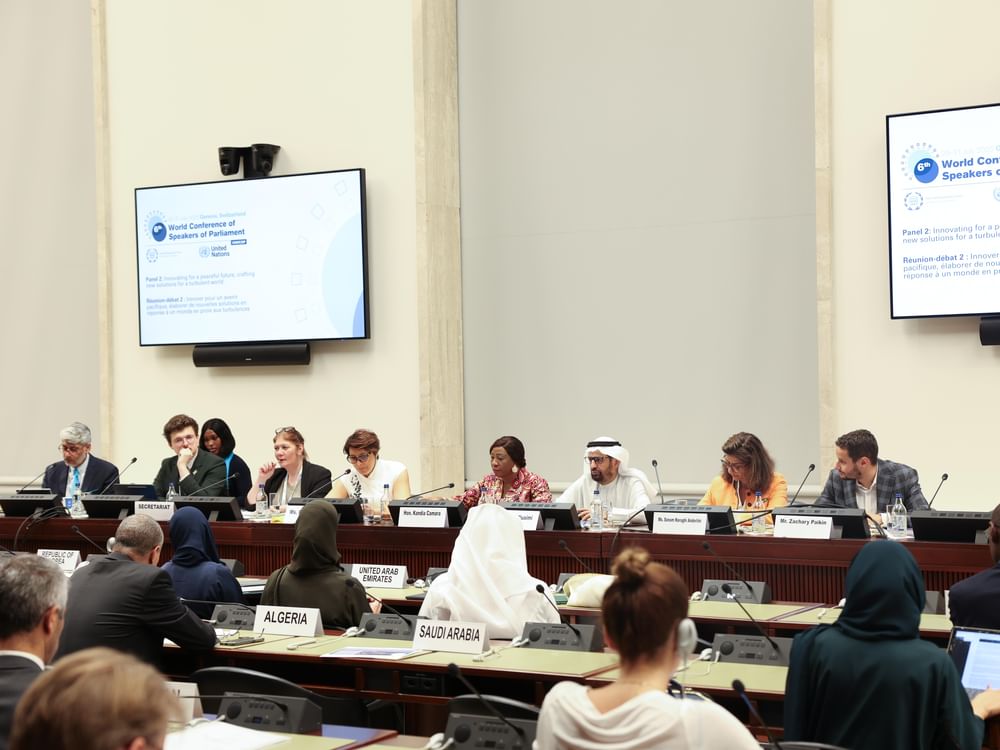 Diplomacy based on human communication a key to achieving security, peace throughout world: UAE tells IPU-UN conference