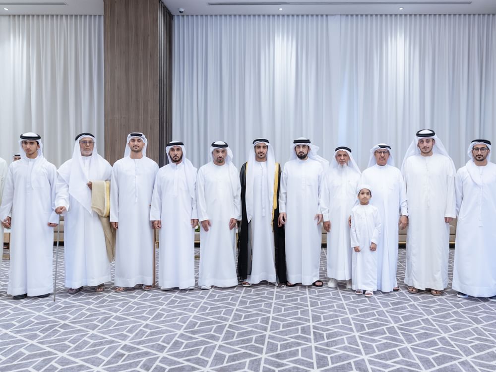 أحمد بن محمد يحضر أفراح بن خرباش والشعفار