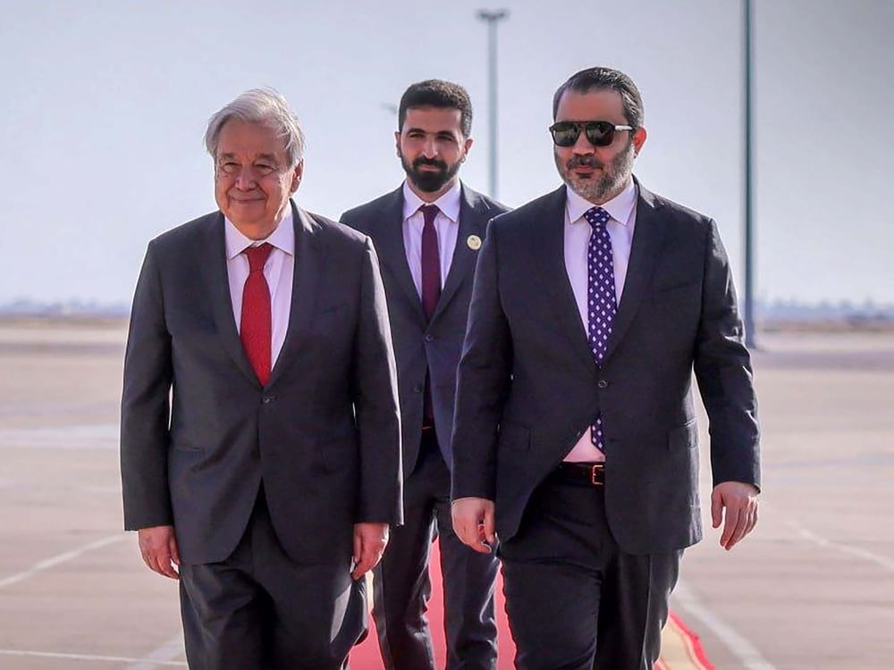 UN Secretary-General Guterres arrives in Damascus on official visit