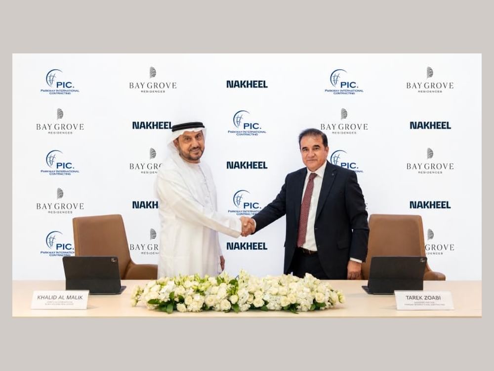 Nakheel awards over AED950 million main construction contract for 617 homes at Bay Grove Residences on Dubai Islands
