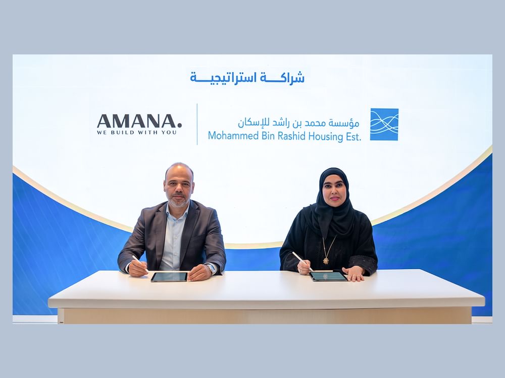 Mohammed Bin Rashid Housing Establishment signs MoU with Amana Contracting and Steel Buildings