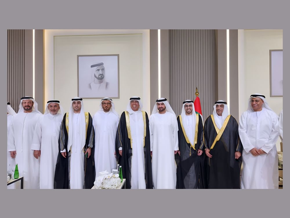 عبدالله بن سالم القاسمي يشهد حفل زفاف خليفة أحمد الشيخ