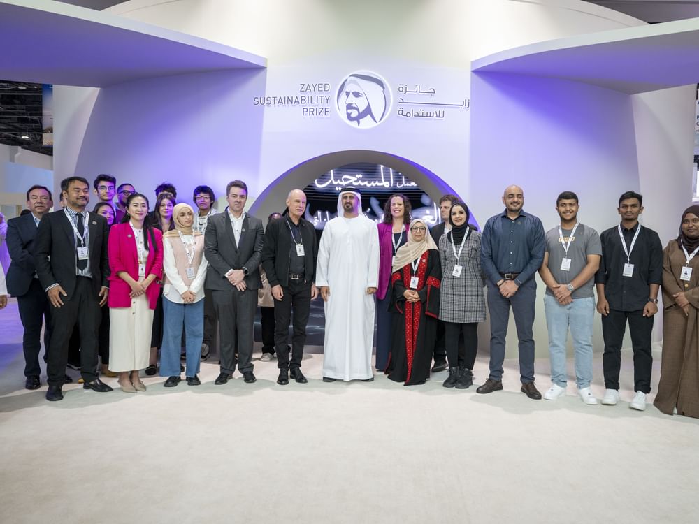 Theyab bin Mohamed bin Zayed attends Abu Dhabi Sustainability Week 2026