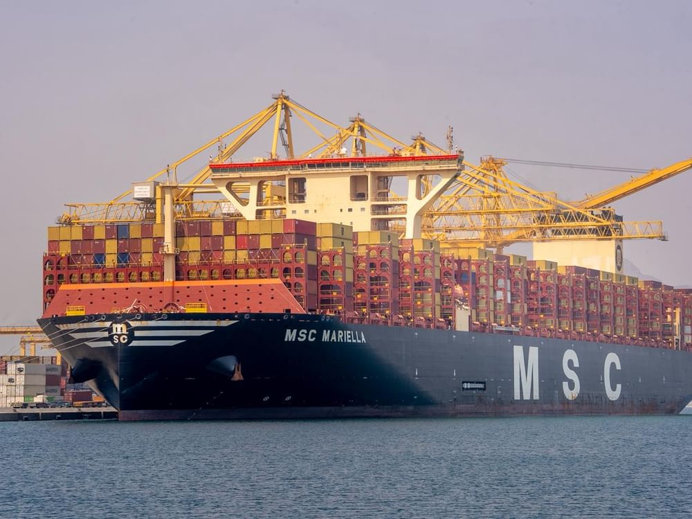 Khorfakkan Port welcomes MSC MARIELLA