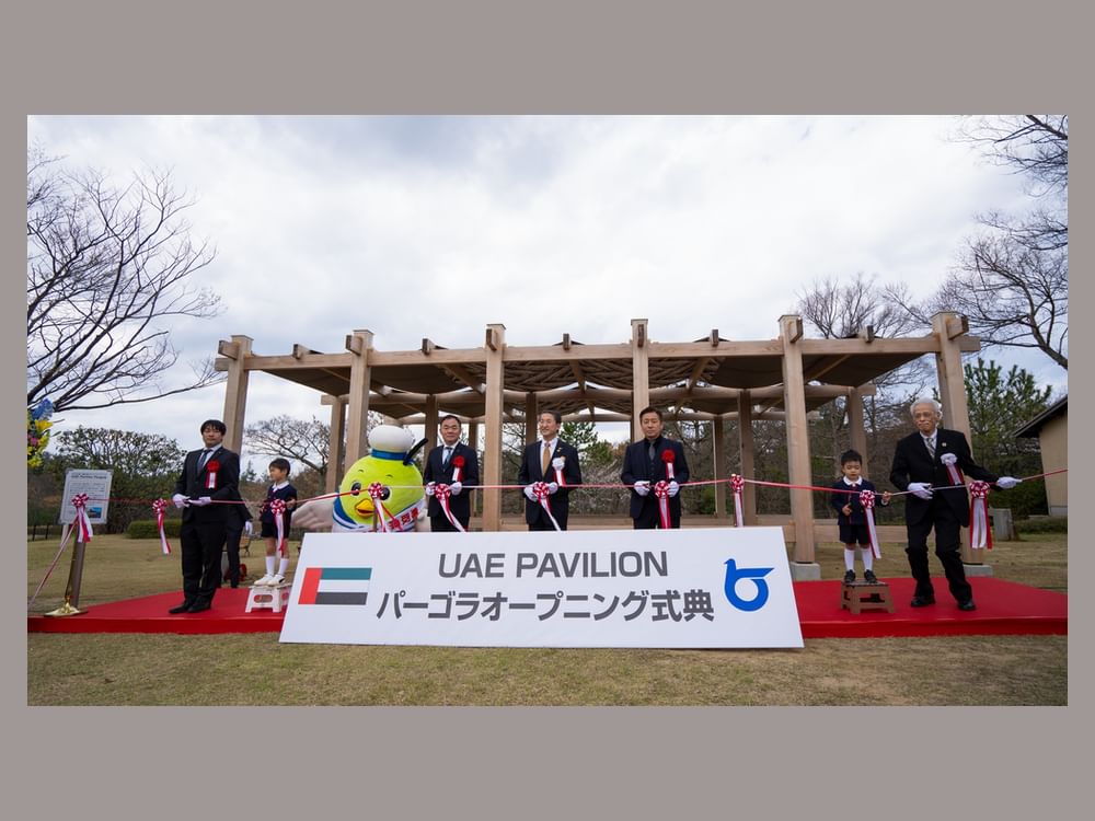 UAE Pavilion at Expo 2025 Osaka gifts pergola to children’s park in Japan’s Tottori Prefecture