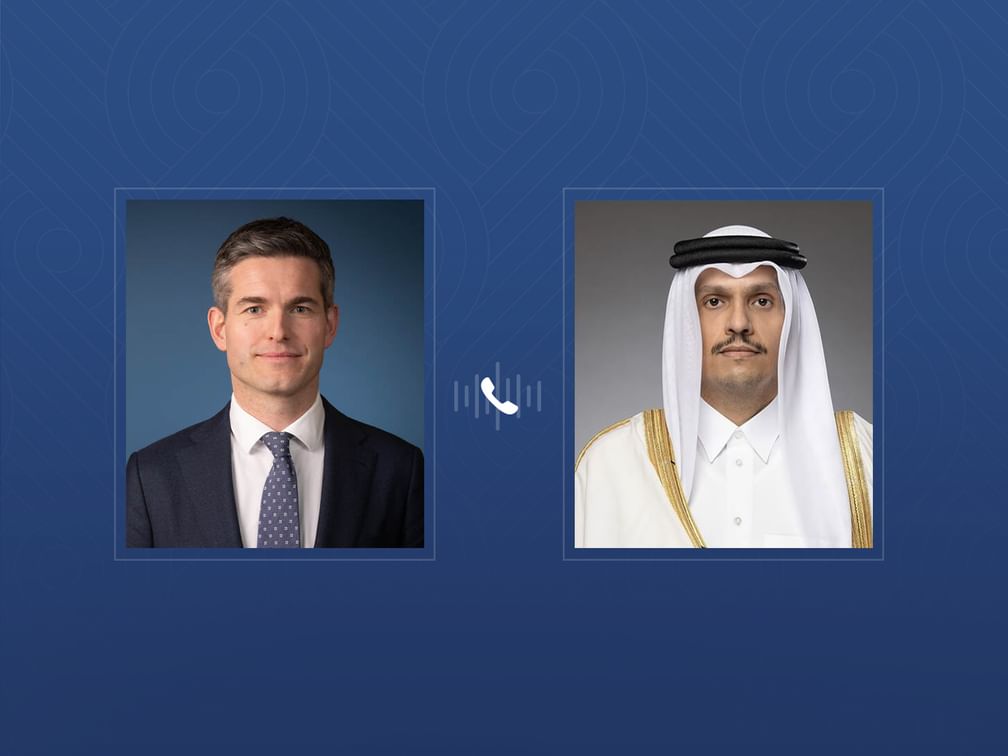 رئيس الوزراء القطري يبحث مع وزير الخارجية الهولندي تطورات المنطقة