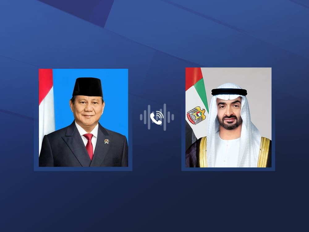 UAE President Discusses Bilateral Relations With Indonesian Defence ...