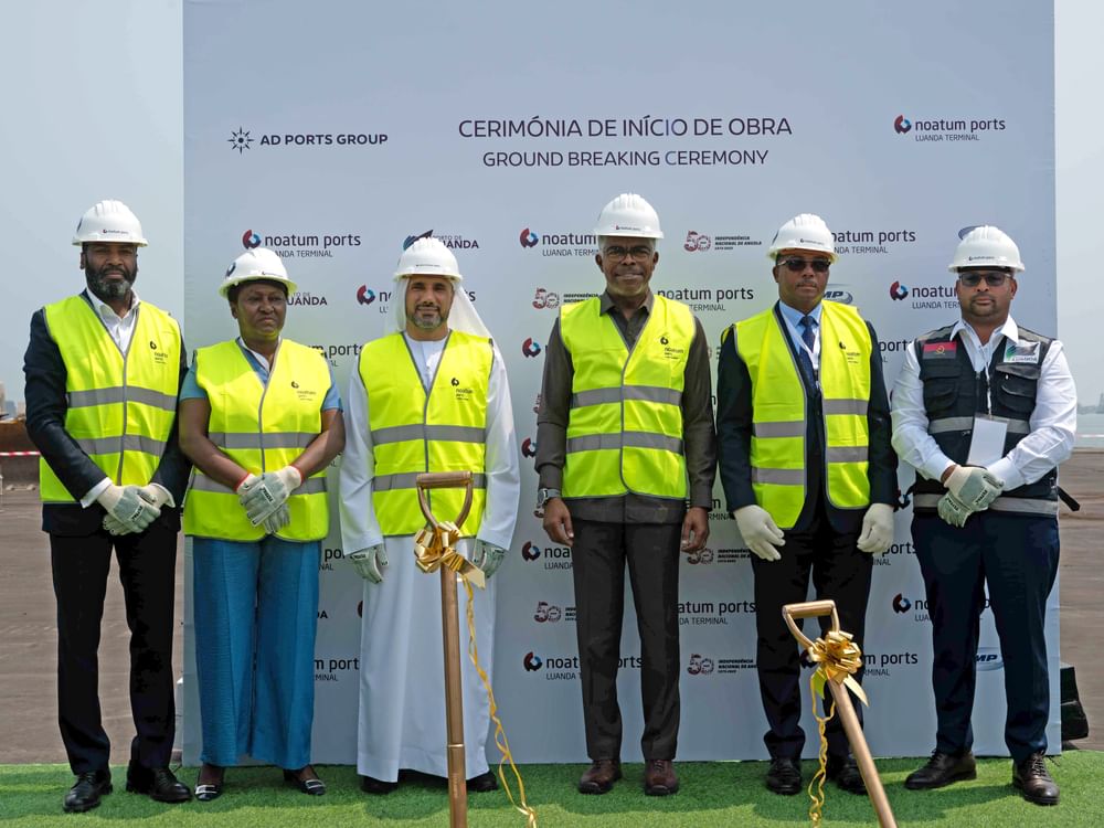 AD Ports Group breaks ground on Noatum Ports Luanda Terminal