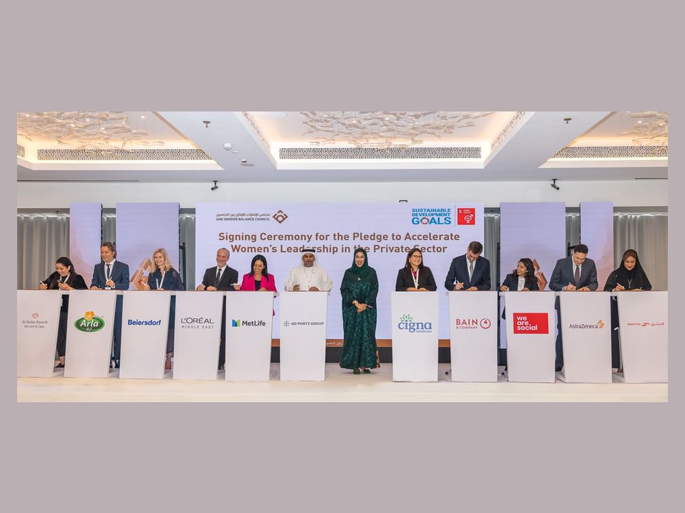 Le Conseil des Émirats arabes unis pour l’équilibre entre les genres élargit ses partenariats stratégiques dans le cadre de l’engagement SDG 5