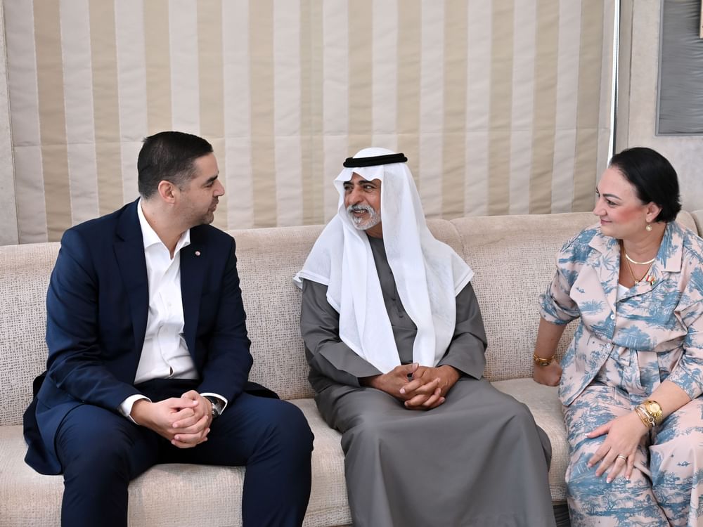 Nahyan bin Mubarak meets Deputy Prime Minister of Malta