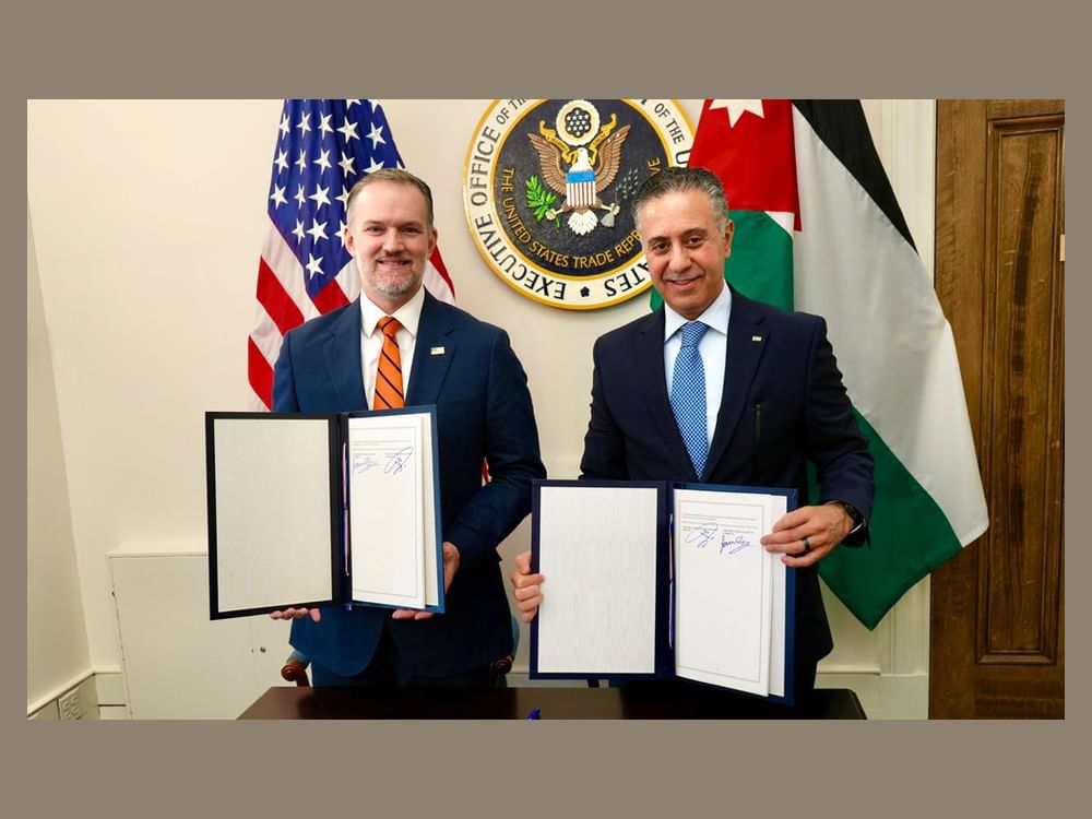Jordan, US sign Reciprocal Trade Agreement to boost bilateral economic ties
