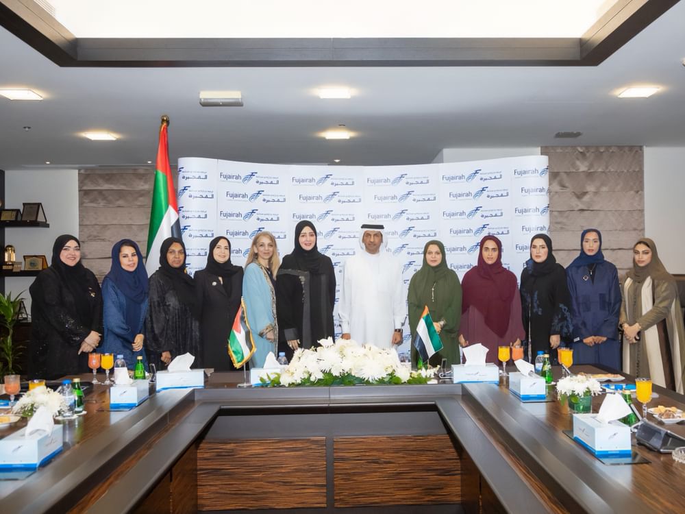غرفة الفجيرة تبحث التعاون مع مجلس سيدات الأعمال الأردني - الإماراتي