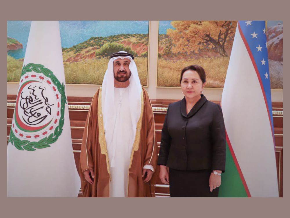 رئيس البرلمان العربي ورئيسة مجلس الشيوخ الأوزبكي يؤكدان دعم الشعب الفلسطيني