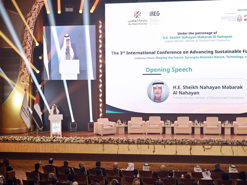 Nahyan bin Mubarak inaugurates 3rd International Conference on Advancing Sustainable Futures
