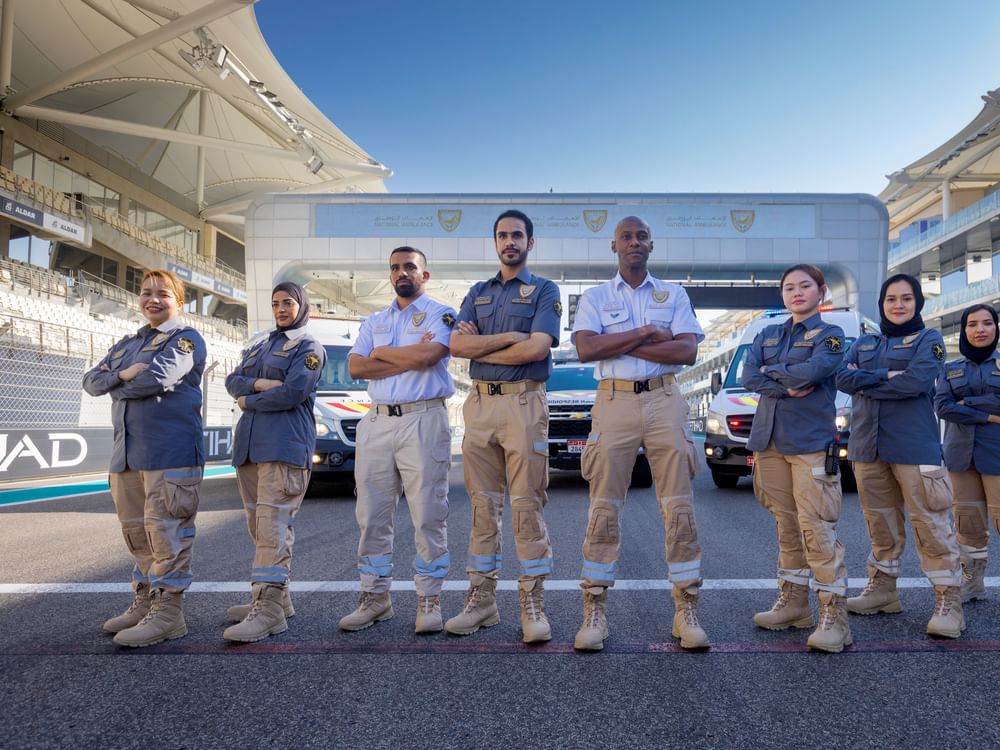 National Ambulance provides medical support for Abu Dhabi Grand Prix