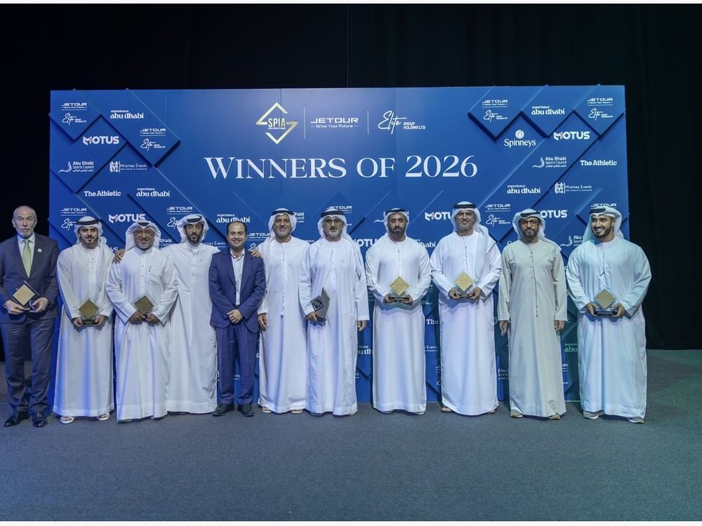 "أبوظبي الرياضي" يحصد سبعا من جوائز صناعة الرياضة بالشرق الأوسط
