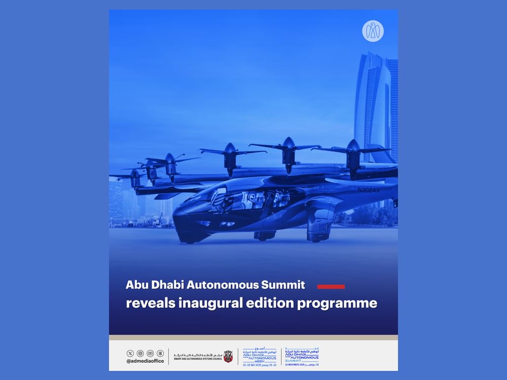 Abu Dhabi Autonomous Summit reveals inaugural edition programme