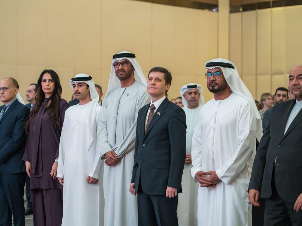 Sultan Al Jaber, Ahmed Al Sayegh attend Russian National Day reception