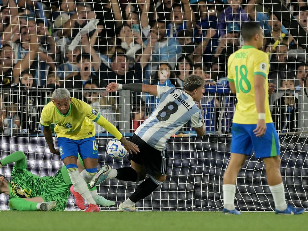 Argentina secure World Cup spot with 4-1 victory over Brazil