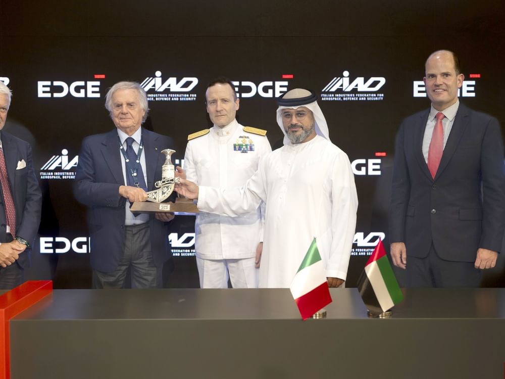 EDGE Group strengthens ties with Italy’s Federation of Aerospace, Defence and Security Companies