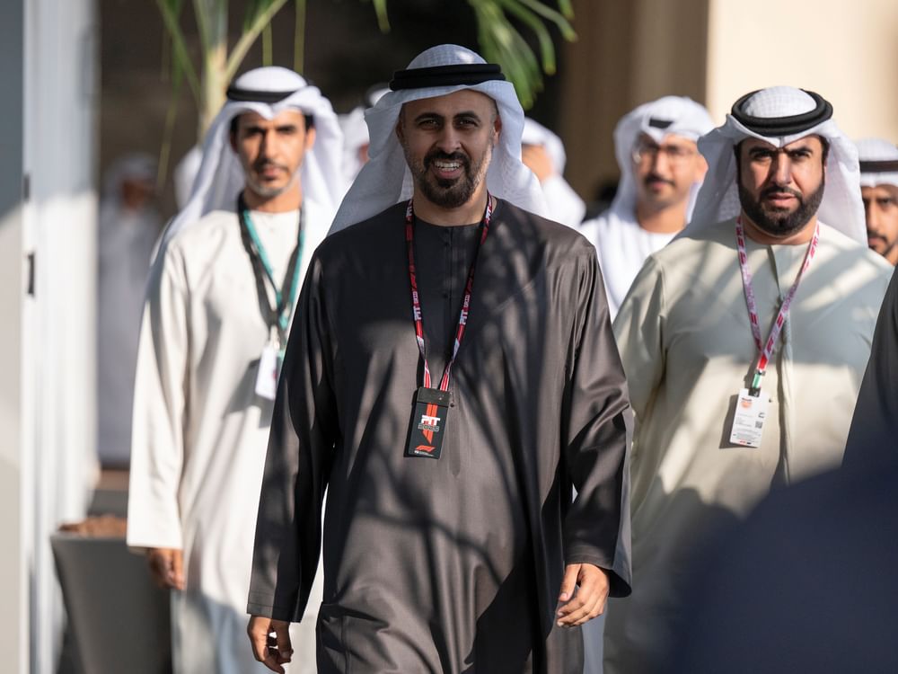 Theyab bin Mohamed bin Zayed attends final day of 17th Formula 1 Etihad Airways Abu Dhabi Grand Prix