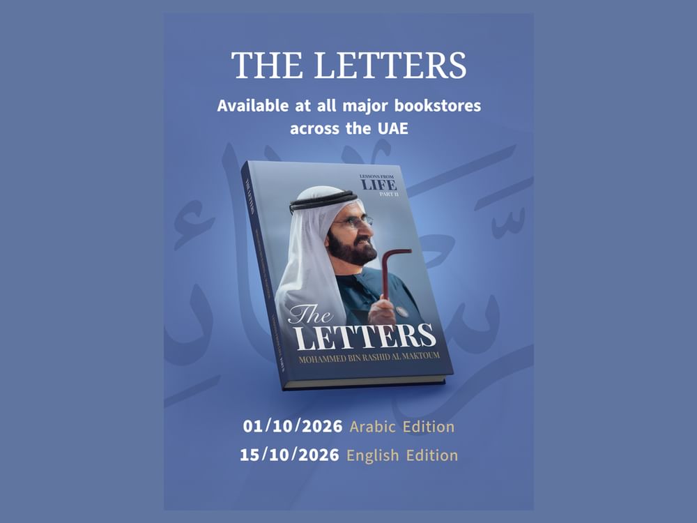 Second part of 'Lessons from Life' Mohammed bin Rashid's 'The Letters' arrives in major UAE bookstores on October 1